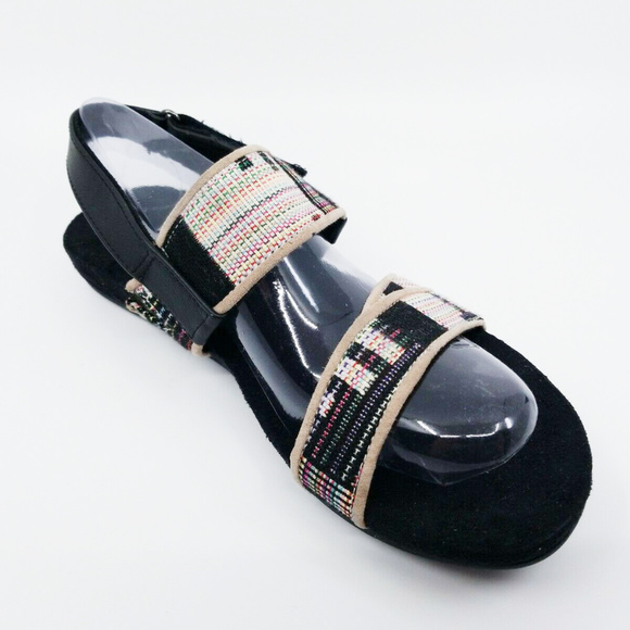 Toms Shoes - Toms Womens Tierra Sandals Woven Black Size 9